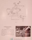 Foster-Foster No. 0, Super Finishing Attachment, Installation and Operating Manual-No. 0-02